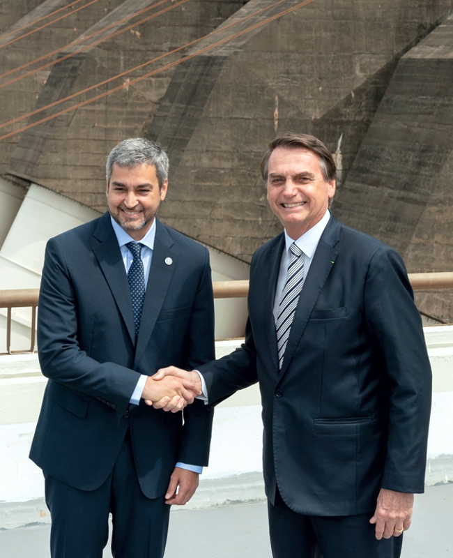 paraguay brasil abdo bolsonaro itaipu